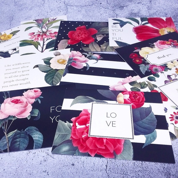 💜3/$25💜 10PC Botanical Variety Blank Notecards with Envelopes - Picture 2 of 11